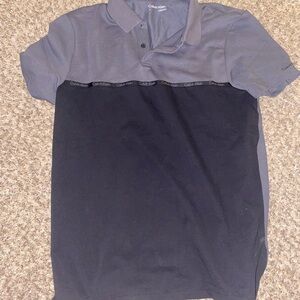 Calvin Klein Men's Two-Tone Polo Shirt